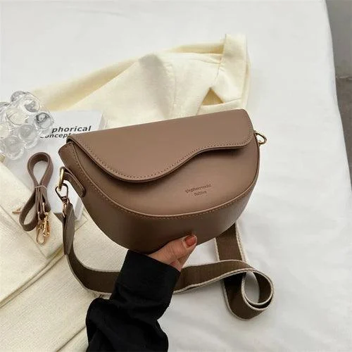 DualLock Crossbody Bag - Fashionable Leather Bag for Women - - #tag1#