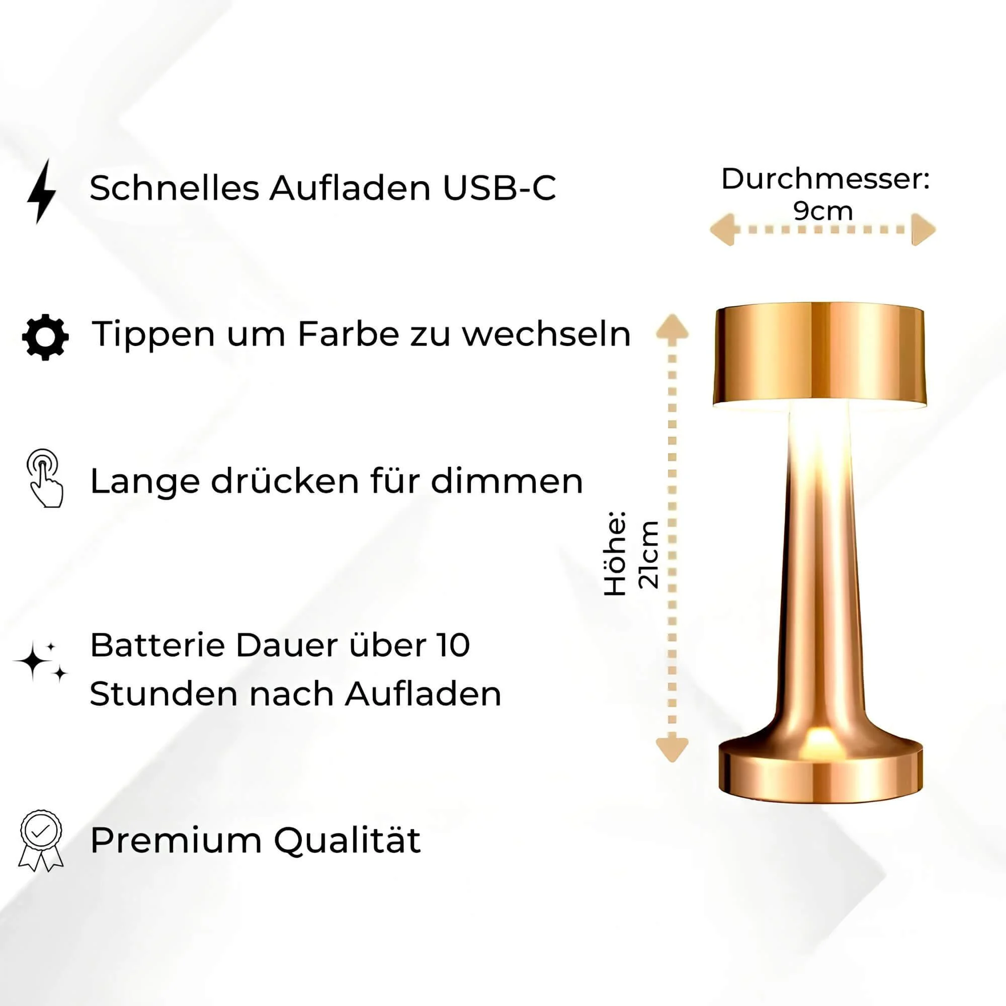 Dublin-Design-Tischlampe-KabellosDimmerUSB-C4 Dublin Design Tischlampe Kabellosdimmerusb C4