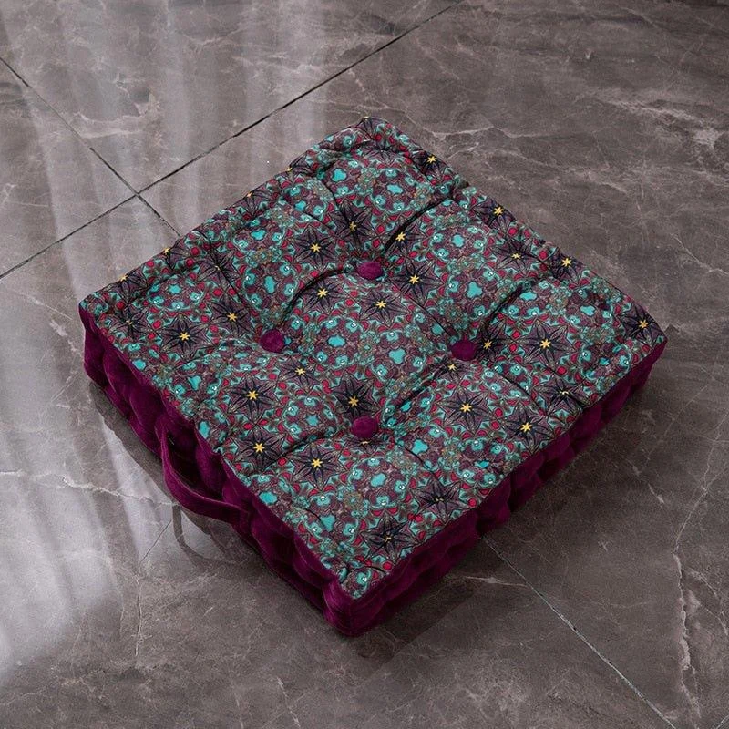 Dutch_Velvet_Square_Seat_Cushion_-_-_tag1_-4206160 Dutch Velvet Square Seat Cushion - - #tag1#