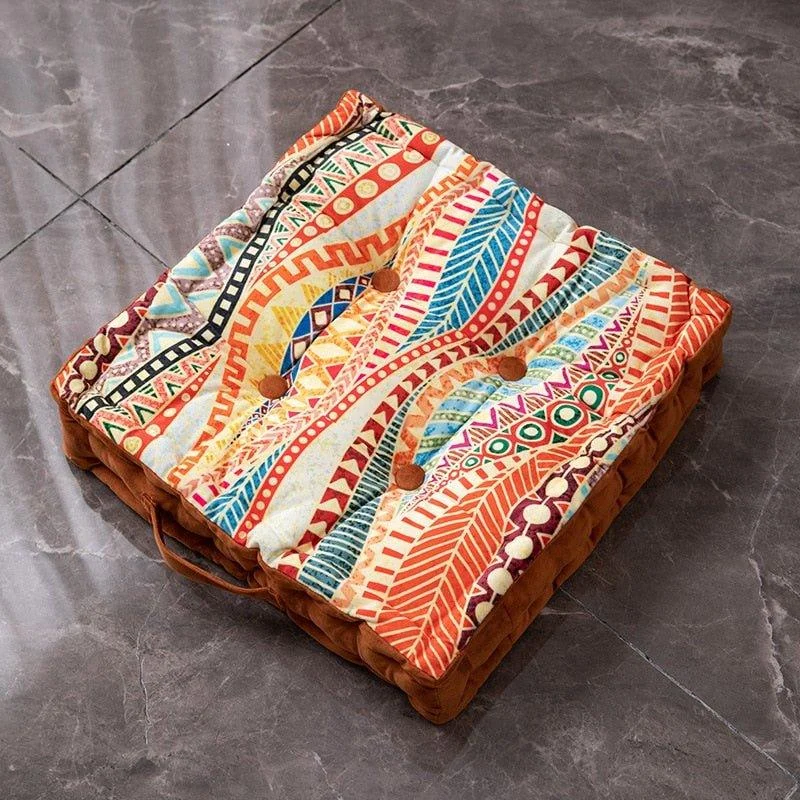 Dutch_Velvet_Square_Seat_Cushion_-_-_tag1_-4206172 Dutch Velvet Square Seat Cushion - - #tag1#