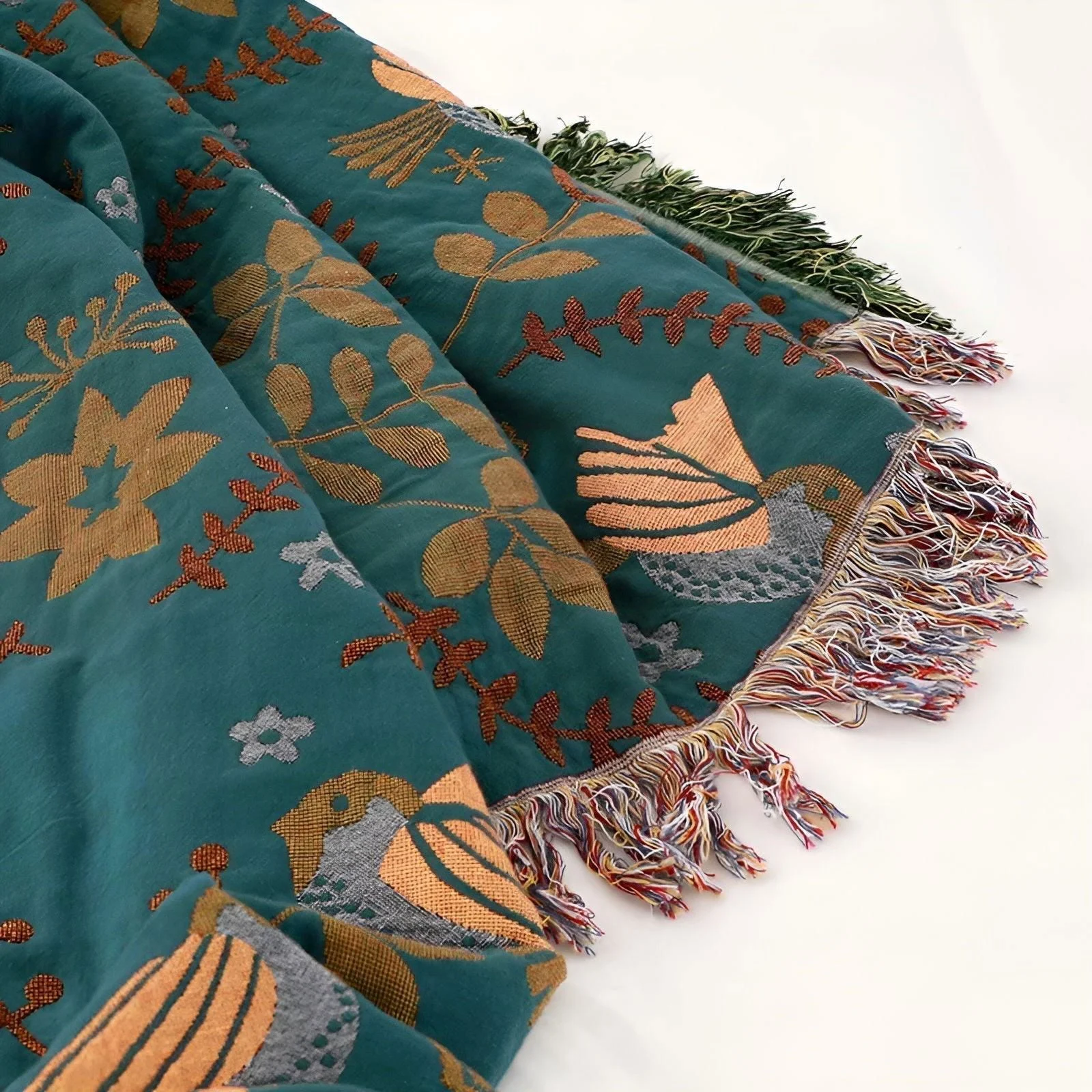 Duvet_cover_-_Boho_-_Floral_Embroidery_-_Warm_blanket_-_-_tag1_-4206448 Duvet cover - Boho - Floral Embroidery - Warm blanket - - #tag1#