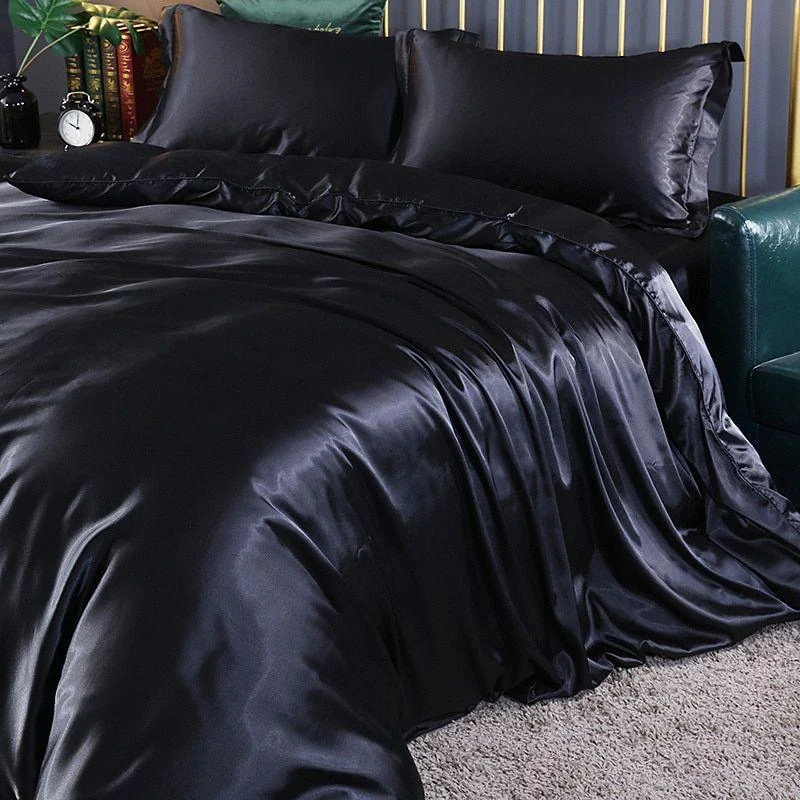 Duvet_cover_set_-_ZijdeLux_-_High-quality_satin_-_Queen_size_-_-_tag1_-4206842 Duvet cover set - ZijdeLux - High-quality satin - Queen size - - #tag1#