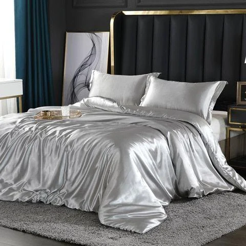 Duvet_cover_set_-_ZijdeLux_-_High-quality_satin_-_Queen_size_-_-_tag1_-4206849 Duvet cover set - ZijdeLux - High-quality satin - Queen size - - #tag1#