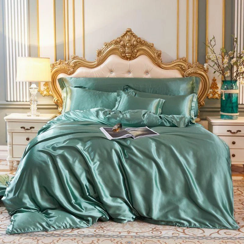Duvet_cover_set_-_ZijdeLux_-_High-quality_satin_-_Queen_size_-_-_tag1_-4206903 Duvet cover set - ZijdeLux - High-quality satin - Queen size - - #tag1#