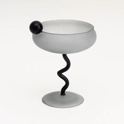 EJ79Ins-Wineglass-Slash-Glass-Cup-Jelly-Beans-Twisty-Goblet-Frosted-Sweetmeats-Cup-Of-Ice-Cream-Cereal Retro Inspired Martini Colored Cocktail Glasses - ISTANBULLU LTD