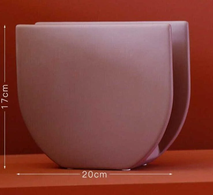 Earthy_Geometric_Pink_Ceramic_Vase_-_-4180777 Earthy Geometric Pink Ceramic Vase -