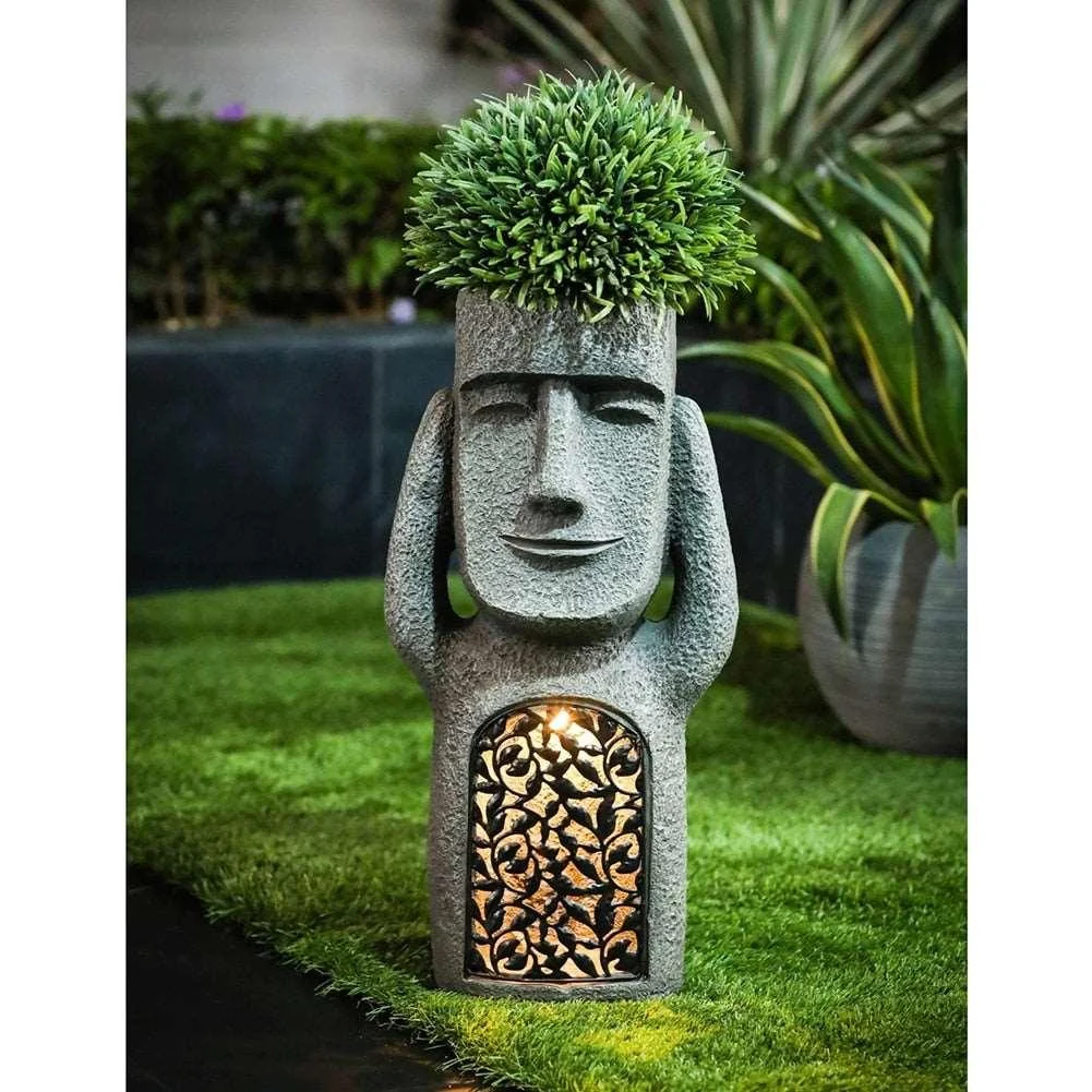 Easter Island Garden Decoration -
