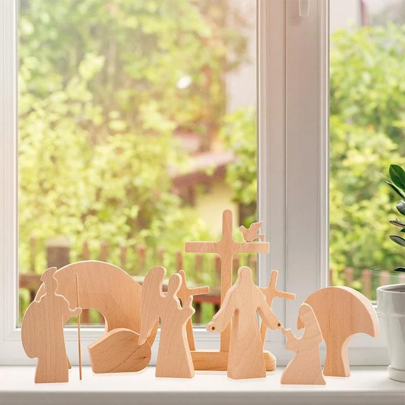 Easter_Scene_Wooden_Decoration_-_-_tag1_-4207489 Easter Scene Wooden Decoration - - #tag1#