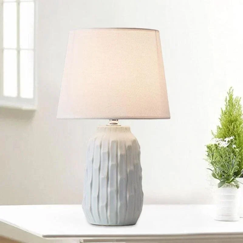 Eclat_design_table_lamp_with_conical_shade_and_cylindrical_ceramic_base_-_-_tag1_-4197508 Eclat – design table lamp with conical shade and cylindrical ceramic base - - #tag1#