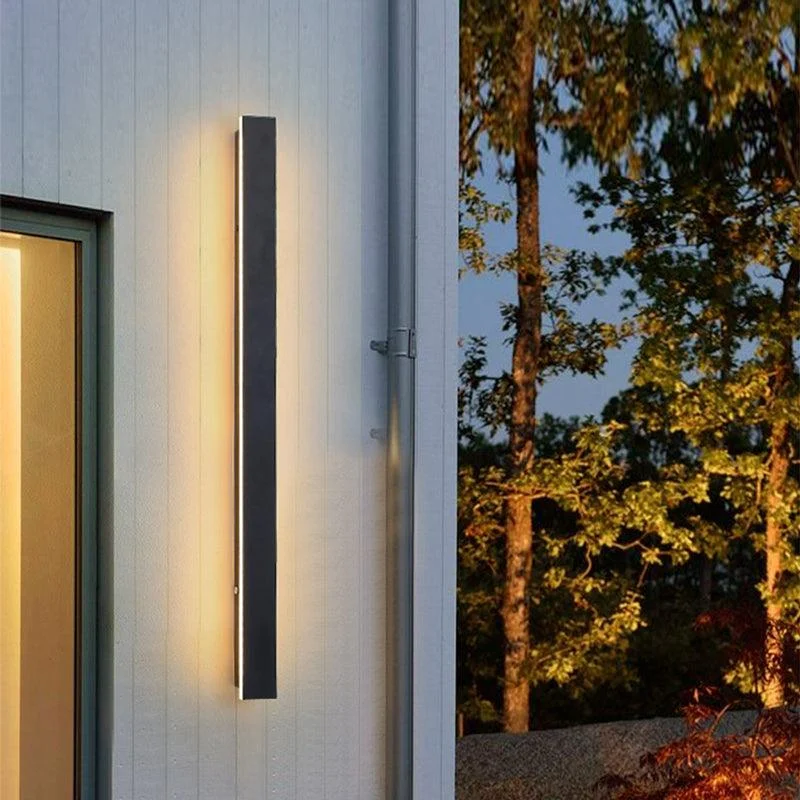 EdgeLux – Black LED Wall Lamps for Garden and Hall -  - #tag1#