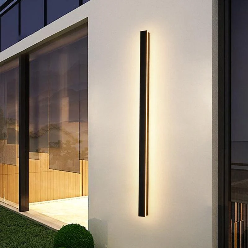 EdgeLux – Black LED Wall Lamps for Garden and Hall -  - #tag1#