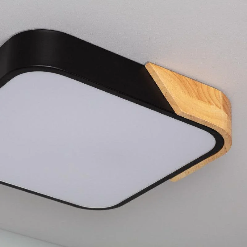EditDariSquare18WWhiteSelectableLEDFlushCeilingLight-Black_Wood Editdarisquare18wwhiteselectableledflushceilinglight Black Wood