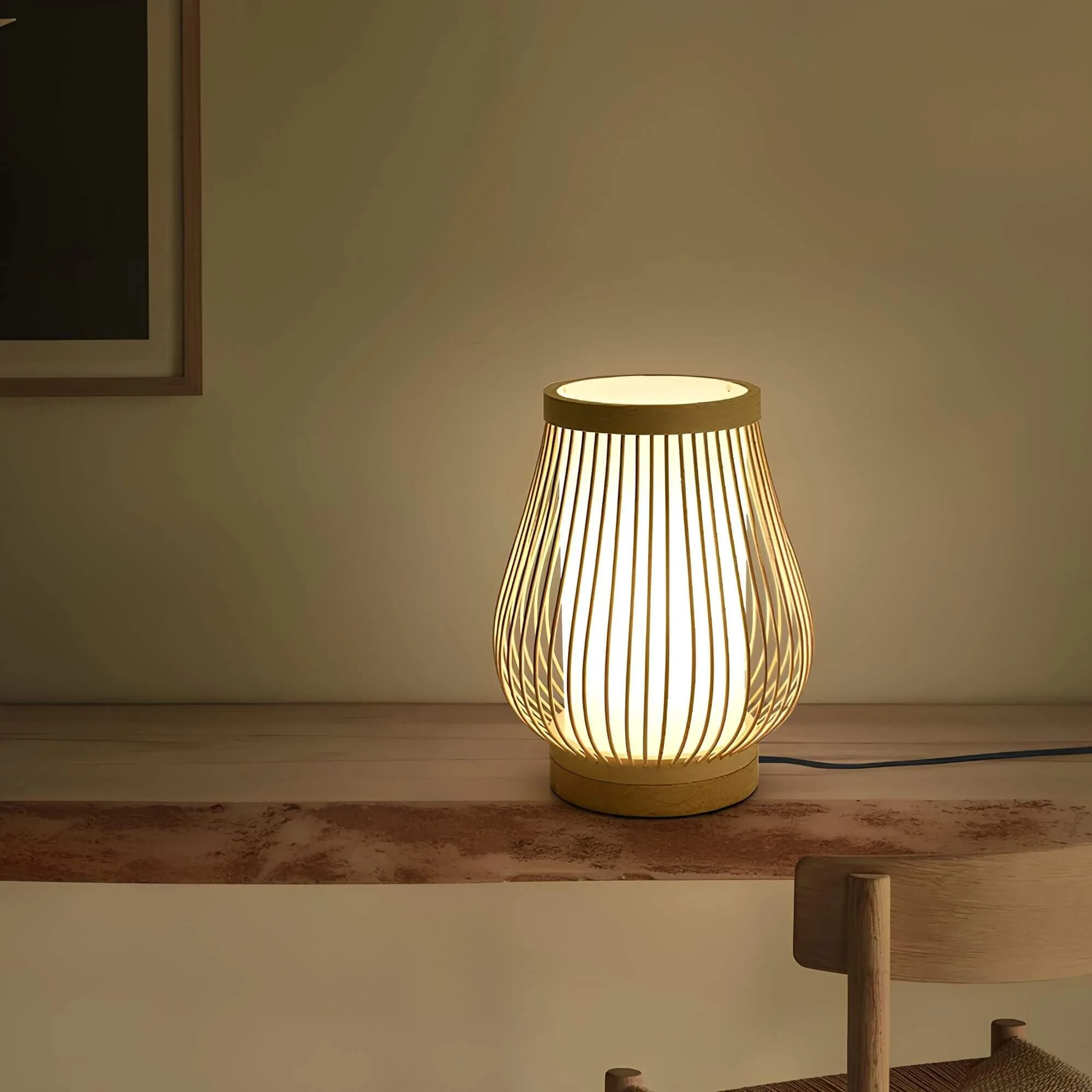 EdoEleganceTischlampe-JapanischerStilmitRaffinierterAsthetik4 Edoelegancetischlampe Japanischerstilmitraffinierterasthetik4