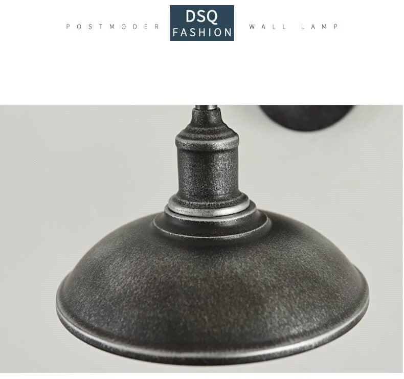 EisenGlow_-_Retro_outdoor_wall_lamp_with_1_iron_dome_light_-_-_tag1_-4198489 EisenGlow - Retro outdoor wall lamp with 1 iron dome light - - #tag1#