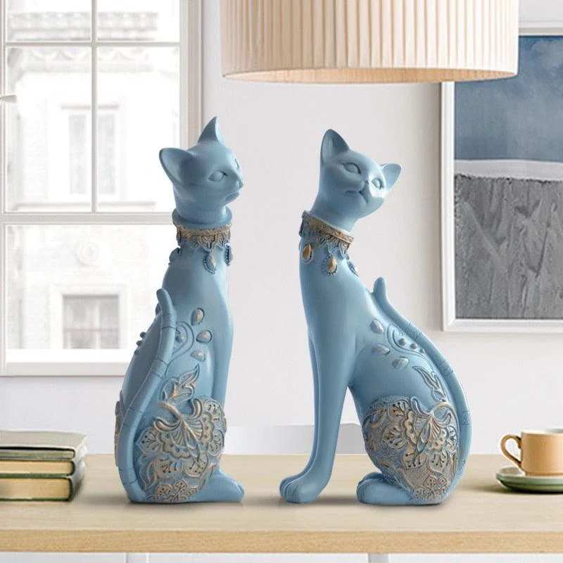 Elegant_Cat_Figurine_-_-4181928 Elegant Cat Figurine -