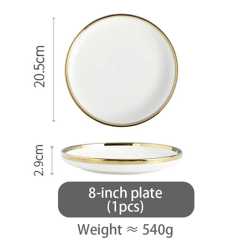 Elegant_Ceramic_Plates_Set_-_-4181988 Elegant Ceramic Plates Set -