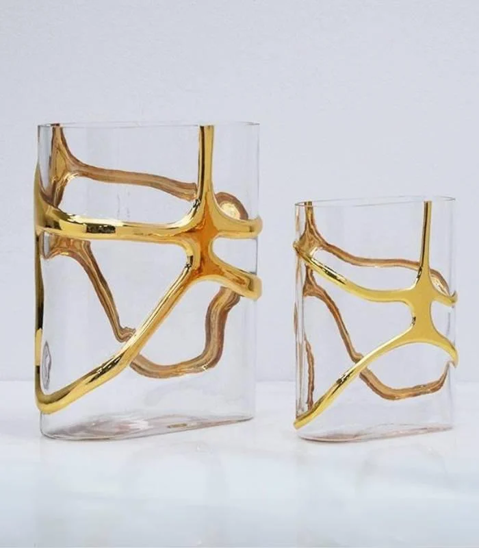 Elegant_Gold_Stem_Glass_Vase_-_-_tag1_-4199602 Elegant Gold Stem Glass Vase - - #tag1#