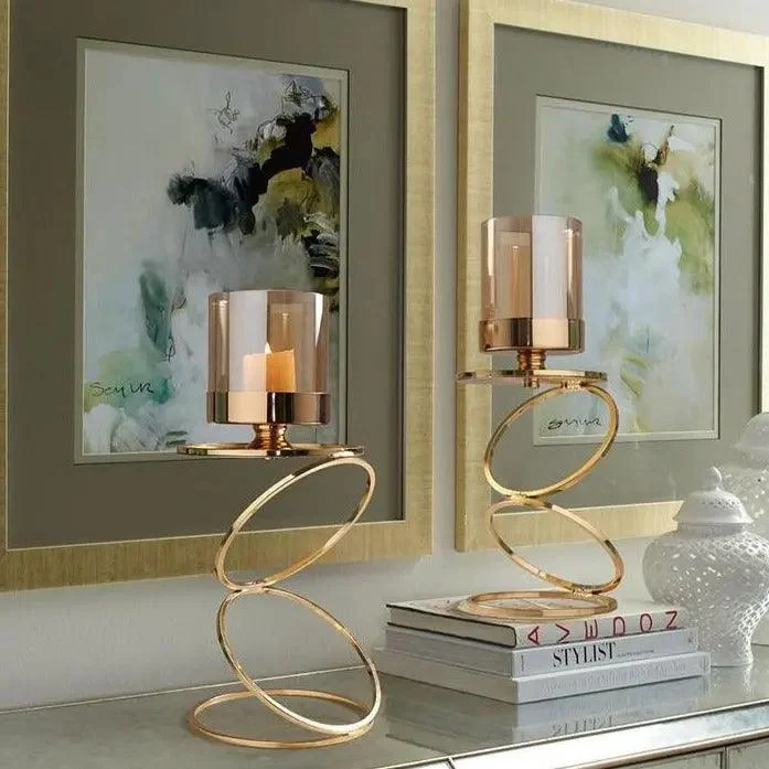 Elegant_Metal_Candle_Holders_-_-4182150 Elegant Metal Candle Holders -