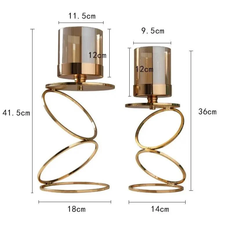 Elegant_Metal_Candle_Holders_-_-4182174 Elegant Metal Candle Holders -