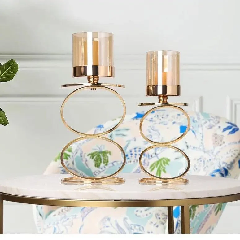 Elegant_Metal_Candle_Holders_-_-4182192 Elegant Metal Candle Holders -