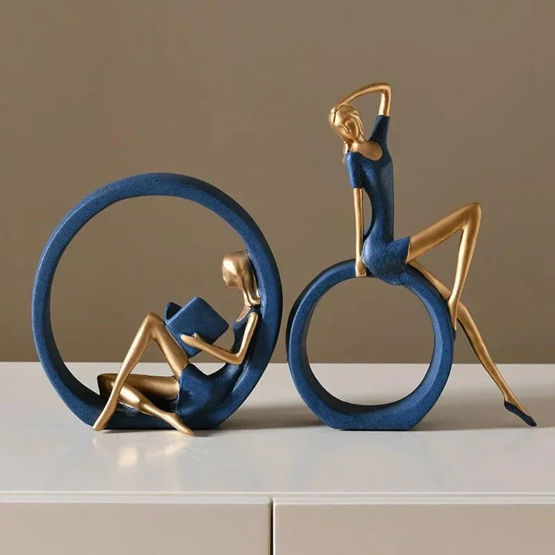 Elegant_Women_Reading_Sculpture_-_-_tag1_-4212930 Elegant Women Reading Sculpture - - #tag1#
