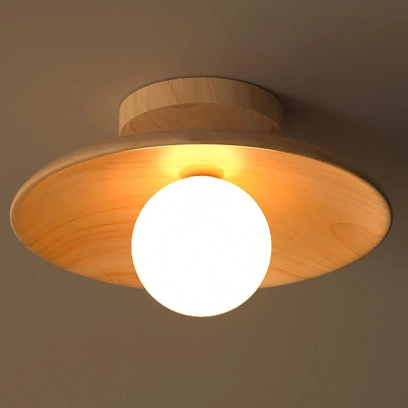 Elegant_Wooden_Ceiling_Light_1-Light_Mini_Semi-Flush_Mount_Hallway_Lamp_-_-_tag1_-4212987 Elegant Wooden Ceiling Light 1-Light Mini Semi-Flush Mount Hallway Lamp - - #tag1#