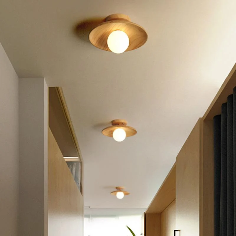 Elegant_Wooden_Ceiling_Light_1-Light_Mini_Semi-Flush_Mount_Hallway_Lamp_-_-_tag1_-4213001 Elegant Wooden Ceiling Light 1-Light Mini Semi-Flush Mount Hallway Lamp - - #tag1#