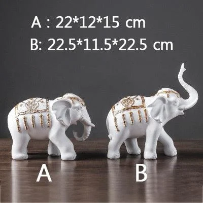 Elephant_Lucky_Fortune_Sculptures_and_Statues_Figurines_-_-4182634 Elephant Lucky Fortune Sculptures and Statues Figurines -