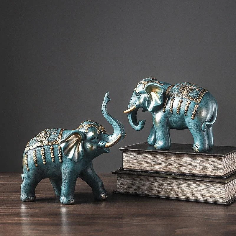 Elephant_Lucky_Fortune_Sculptures_and_Statues_Figurines_-_-4182639 Elephant Lucky Fortune Sculptures and Statues Figurines -