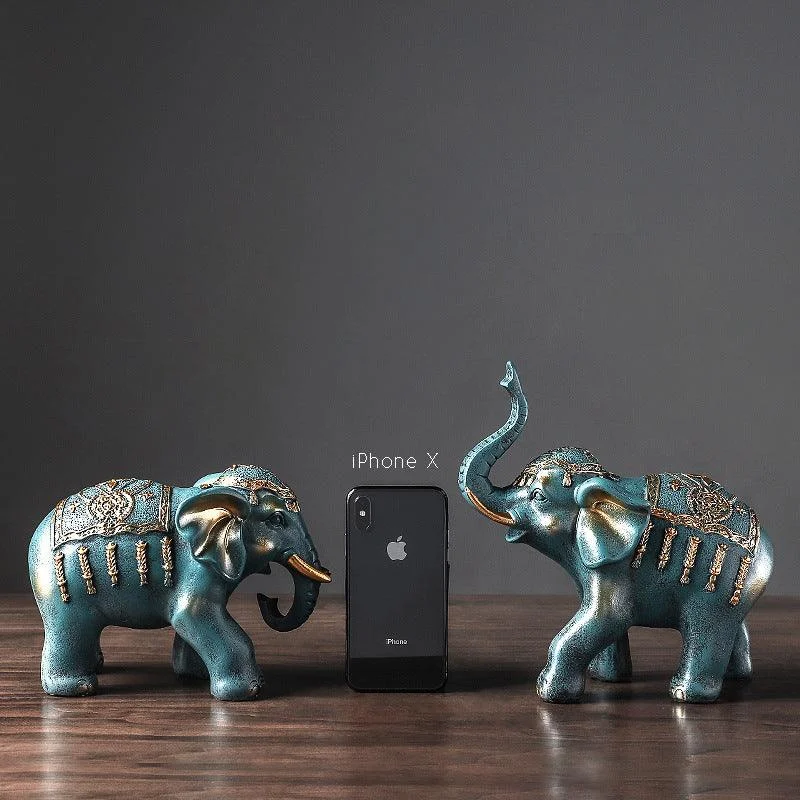 Elephant_Lucky_Fortune_Sculptures_and_Statues_Figurines_-_-4182650 Elephant Lucky Fortune Sculptures and Statues Figurines -
