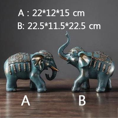 Elephant_Lucky_Fortune_Sculptures_and_Statues_Figurines_-_-4182662 Elephant Lucky Fortune Sculptures and Statues Figurines -