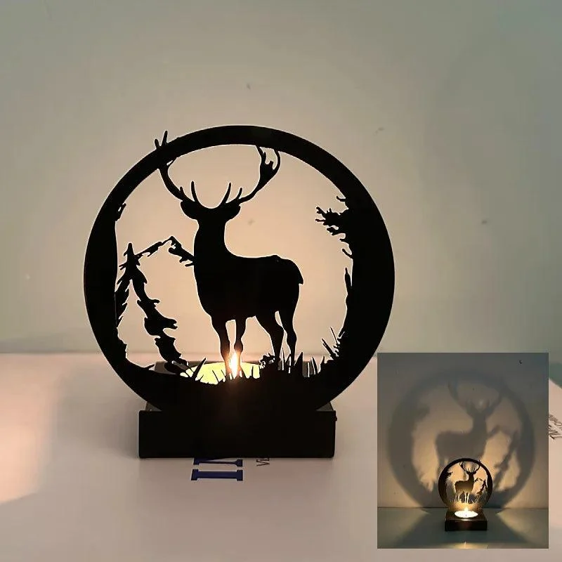 Elk Candle Stand -