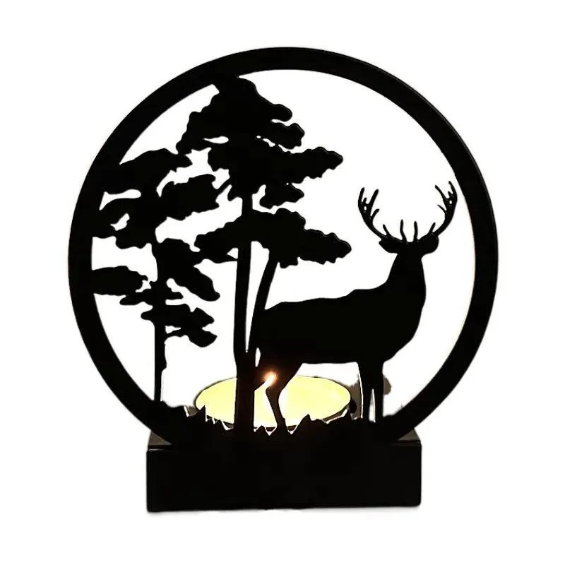 Elk Candle Stand -