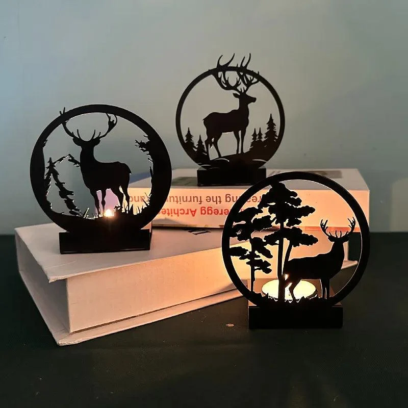 Elk Candle Stand -