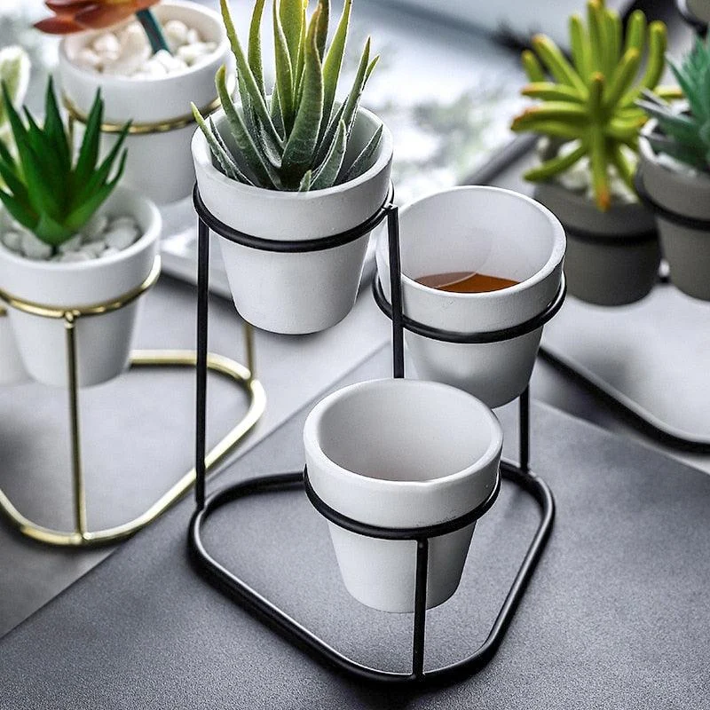 Elora_-_Modern_3_in_1_Pottery_Planters_-_-_tag1_-4201264 Elora - Modern 3 in 1 Pottery Planters - - #tag1#