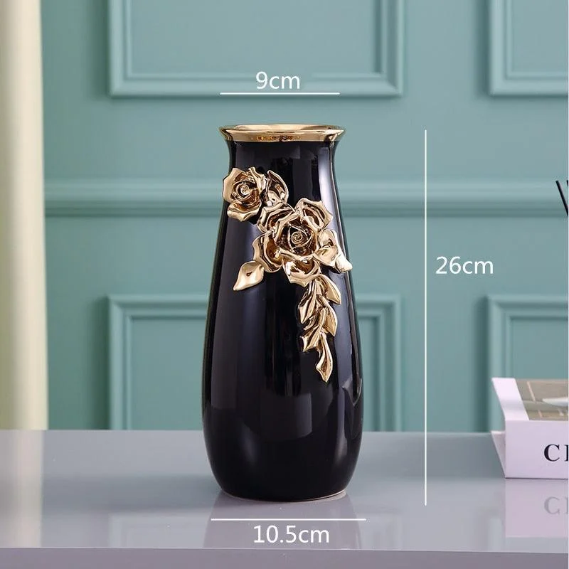 Embroidered_Rose_Vase_-_-4183512 Embroidered Rose Vase -