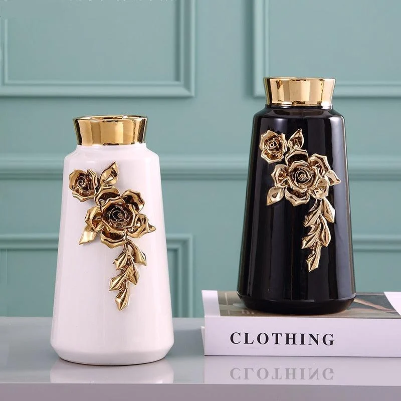 Embroidered_Rose_Vase_-_-4183518 Embroidered Rose Vase -