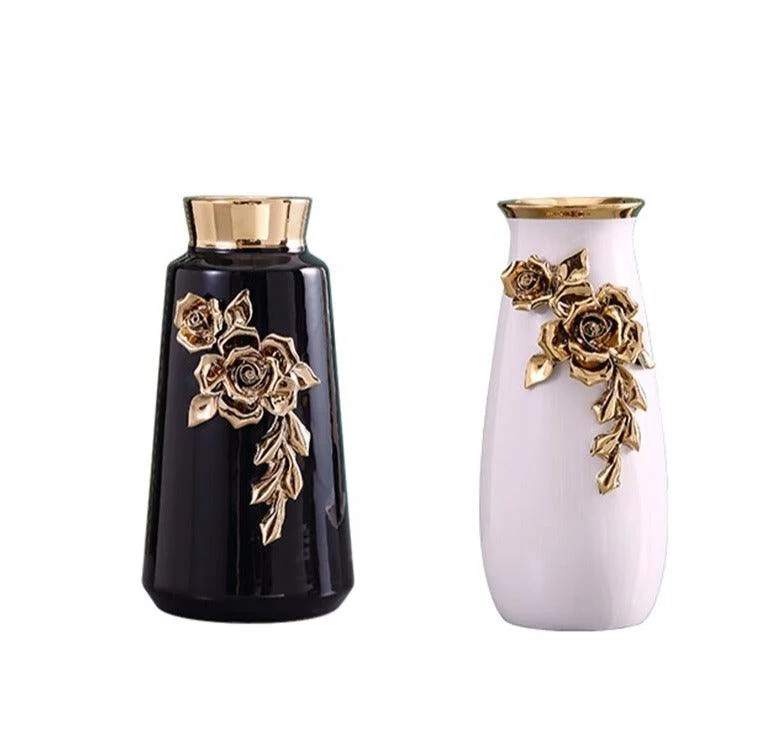 Embroidered_Rose_Vase_-_-4183541 Embroidered Rose Vase -