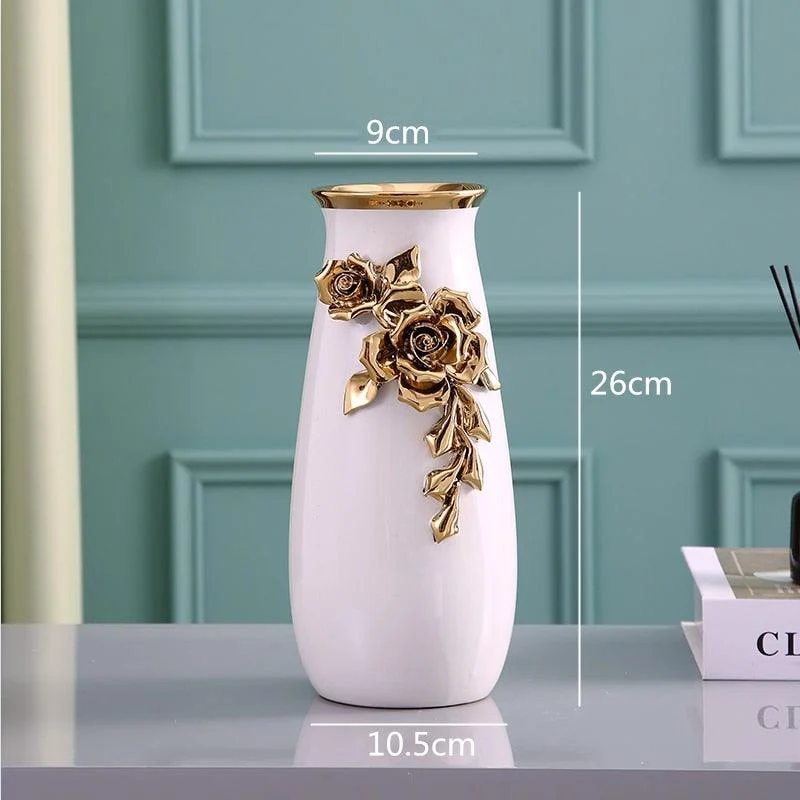 Embroidered_Rose_Vase_-_-4183546 Embroidered Rose Vase -