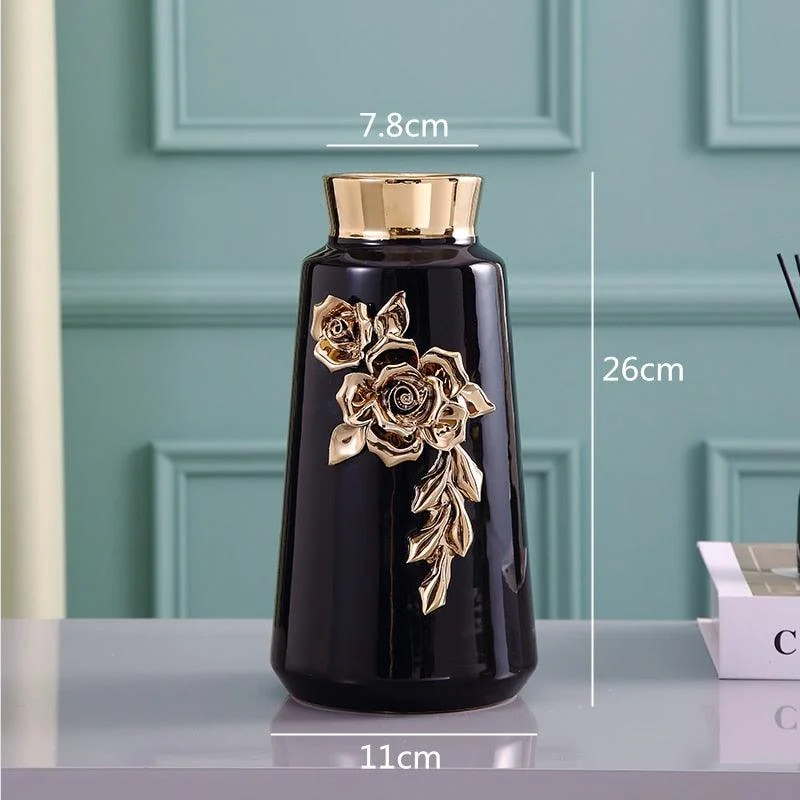 Embroidered_Rose_Vase_-_-4183555 Embroidered Rose Vase -
