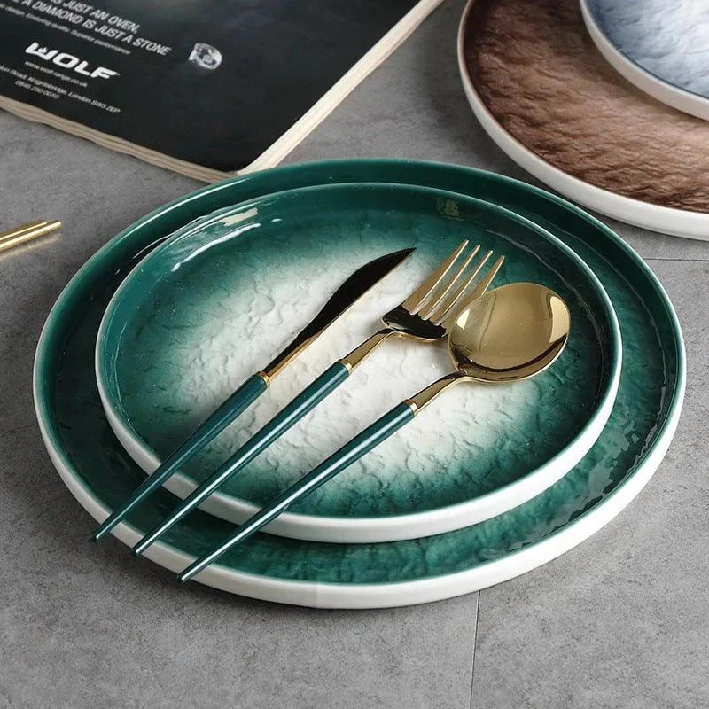 Emerald Gradient Plate -
