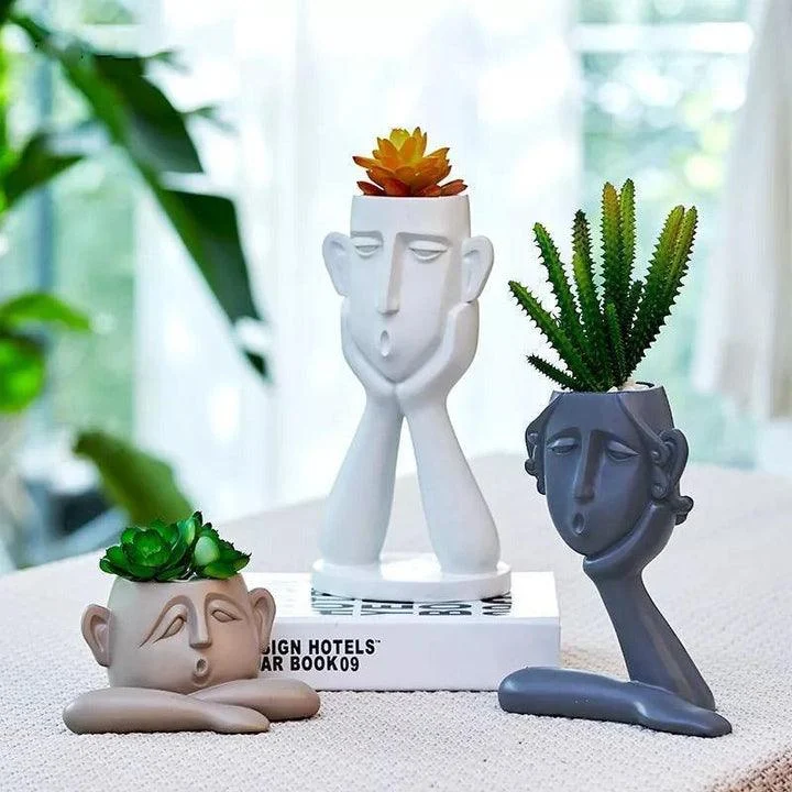 Emotional_Faces_Planter_Sculpture_Trio_-_-4183785 Emotional Faces Planter Sculpture Trio -