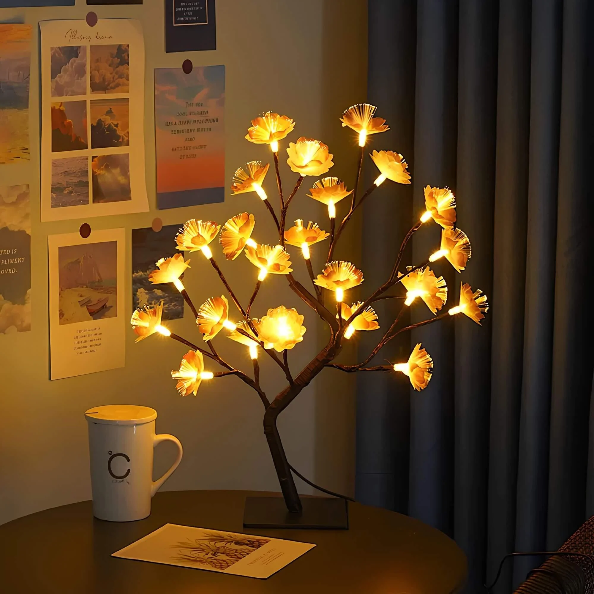 EnchantedBranch-ZauberhafteBaumTischlampe8 Enchantedbranch Zauberhaftebaumtischlampe8