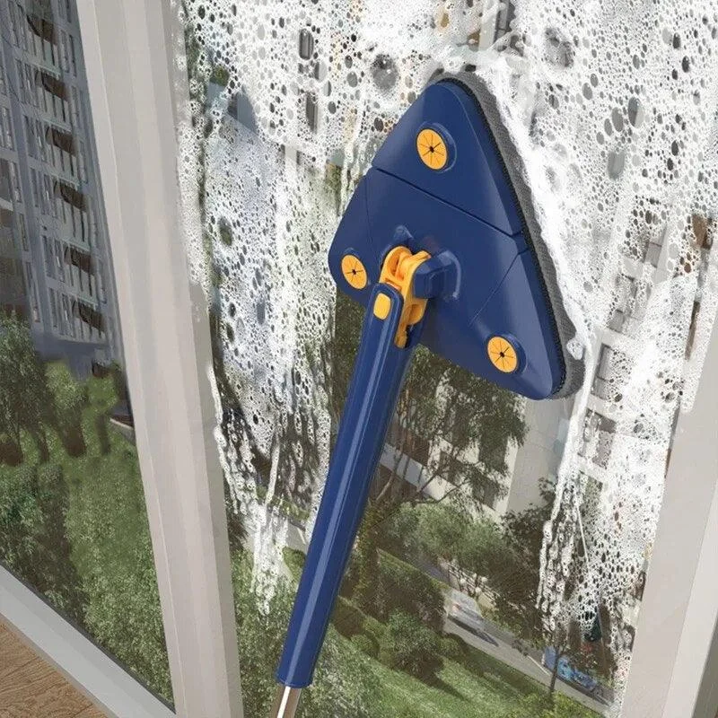 EqRsNew-Iengthened-Triangular-Mop-360-Degree-Telescopic-Rotatable-Adjustable-Floor-Cleaning-Mop-Absorbent-Wet-And-Dry Eqrsnew Iengthened Triangular Mop 360 Degree Telescopic Rotatable Adjustable Floor Cleaning Mop Absorbent Wet And Dry