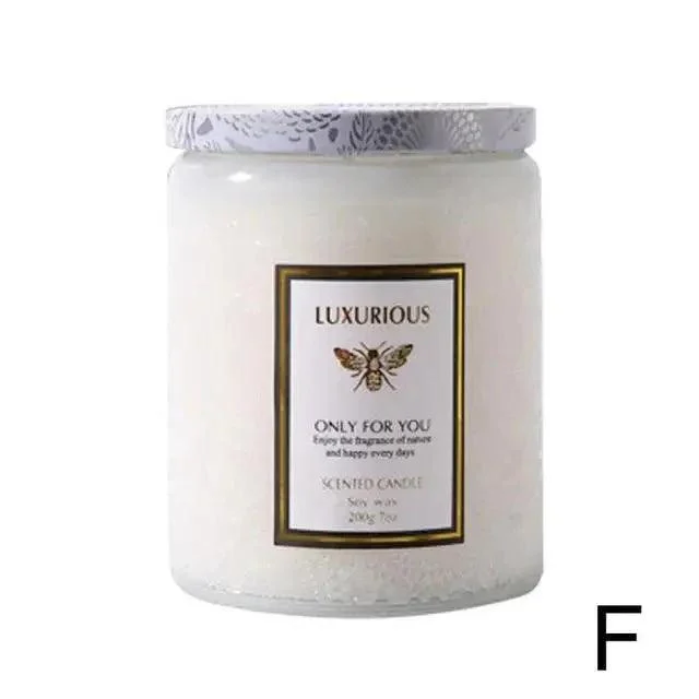 Essential Oil Fragrant Scented Candle Jar -  - #tag1#