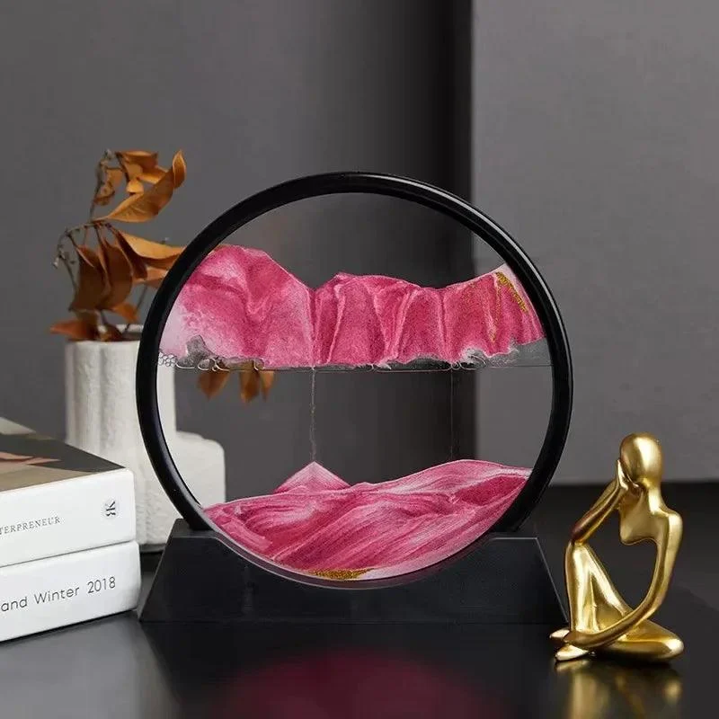EternalDunes - 3D moving sand landscape hourglass -