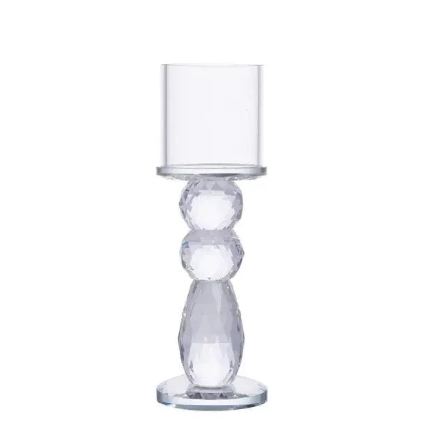 European Crystal Candleholder -