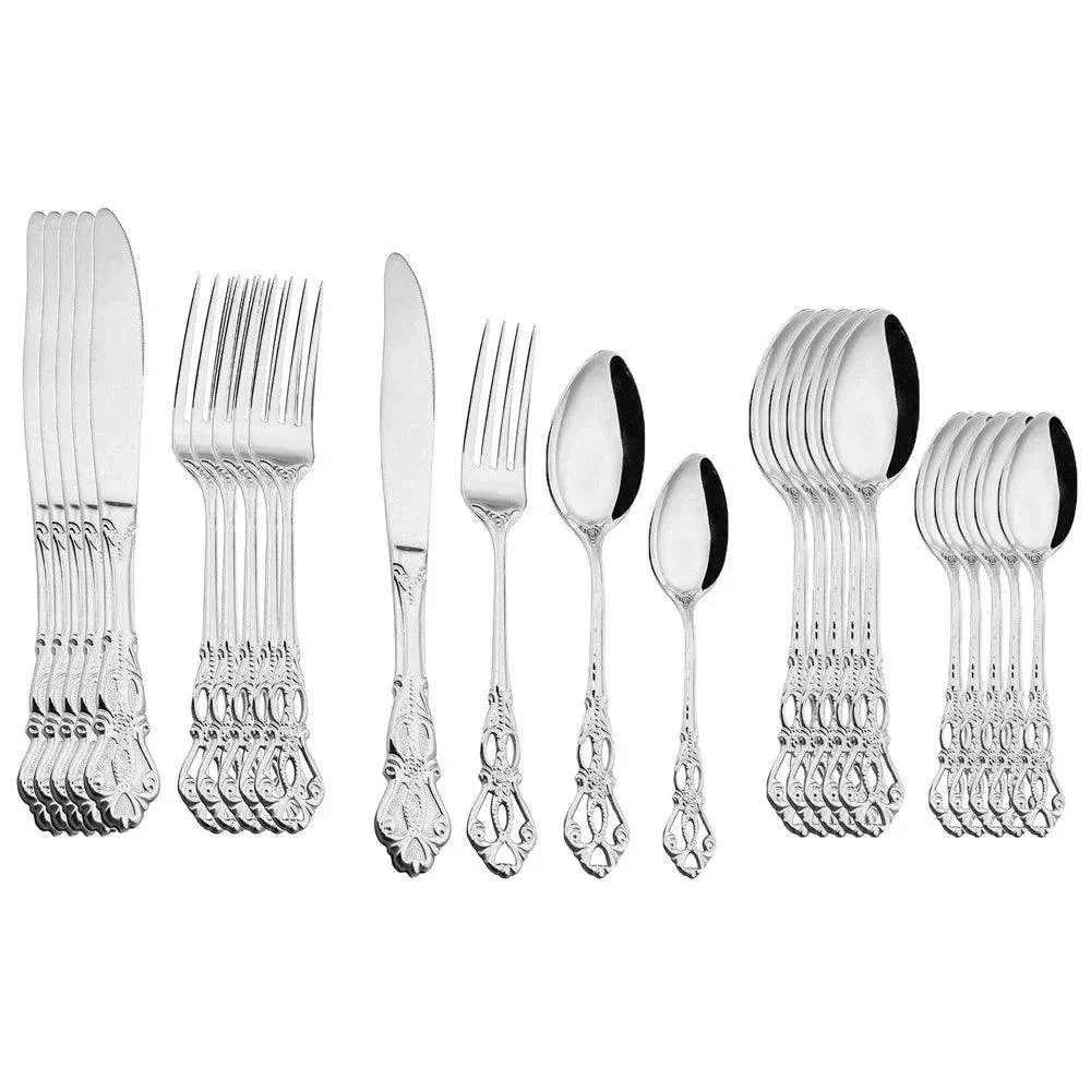 European_Cutlery_Set_24_Pieces_-_-_tag1_-4203659 European Cutlery Set 24 Pieces - - #tag1#