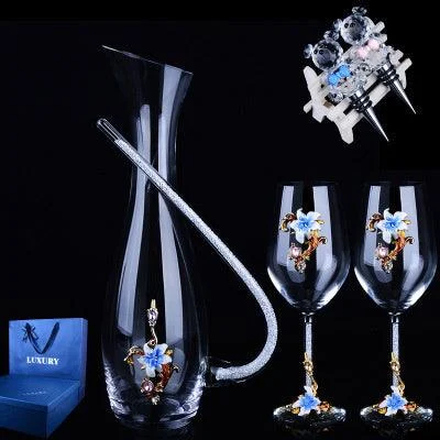 European_Designed_Crystal_Glass_Goblet_and_Decanter_-_-4185101 European Designed Crystal Glass Goblet and Decanter -