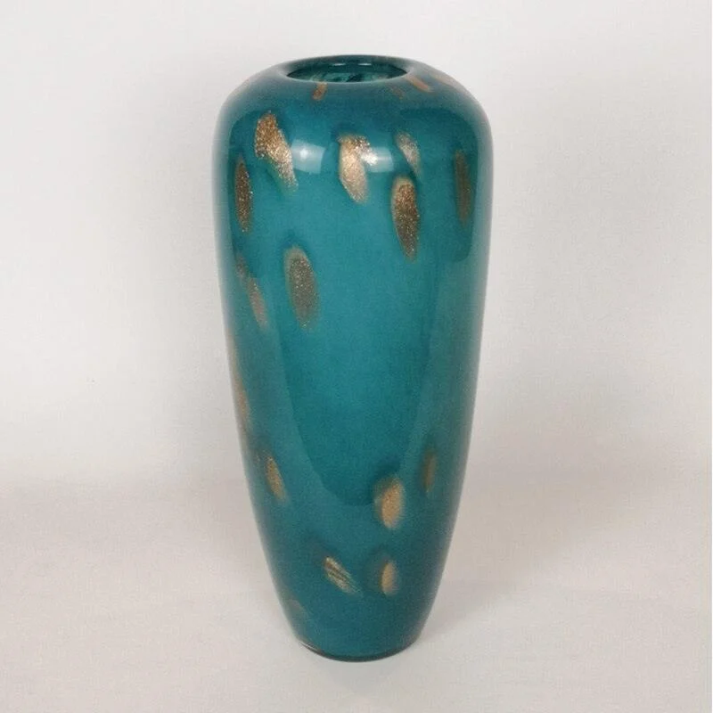 European Glass Vase -